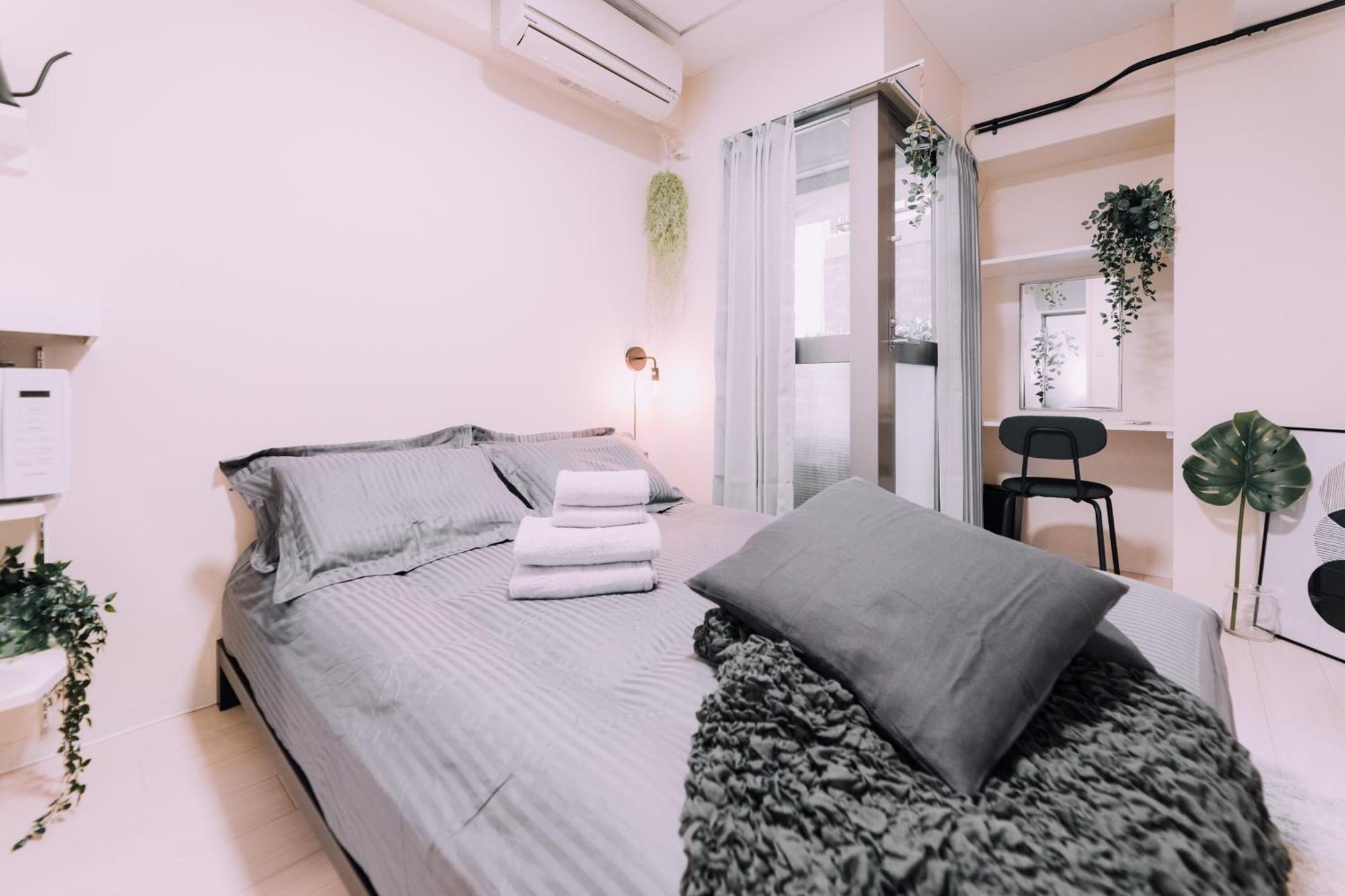 Minimalist Loft Namba Compact With A 24-hour Gym Ma502 * Osaka